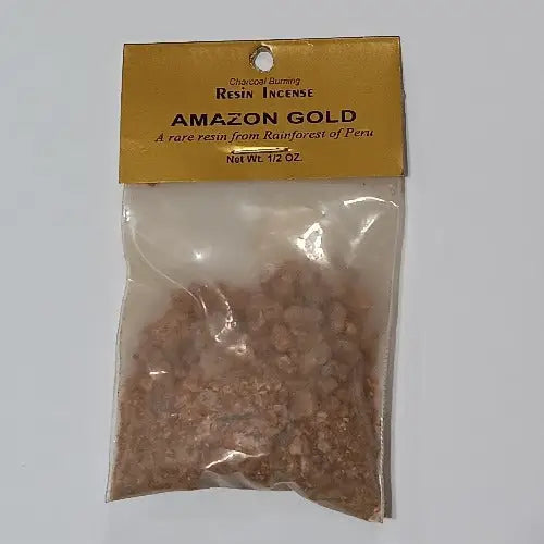 amazon gold resin incense