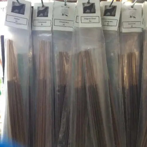 Sandalwood- 10 Hand-dipped Incense Sticks - Incense