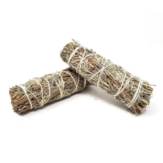 Blue Sage Bundle 4 inches Incense Spirit Rising - Blue Sage