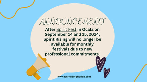 Important Announcement about Festival Attendance