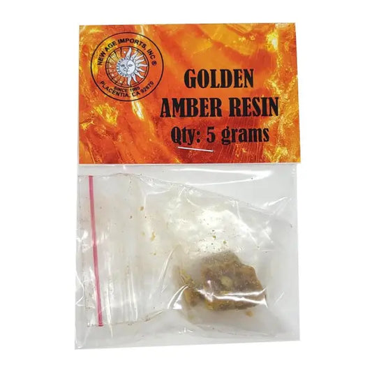 Golden Amber 5 grams Incense Spirit Rising