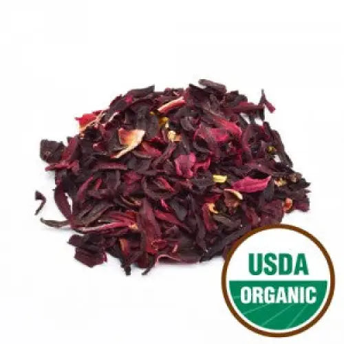 Hibiscus (Hibiscus sabdariffa) cut/sifted. - 5 oz Tea &