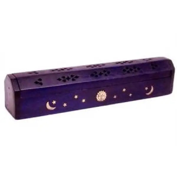 Celestial Coffin Incense Burner Violet 12 - Incense Holders