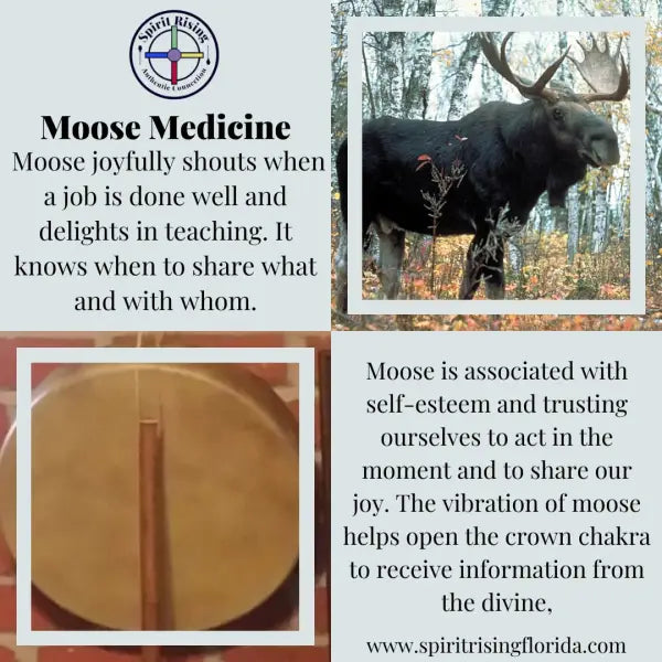 Rattle Moose Large Rattle Spirit Rising - Rattle Moose Large