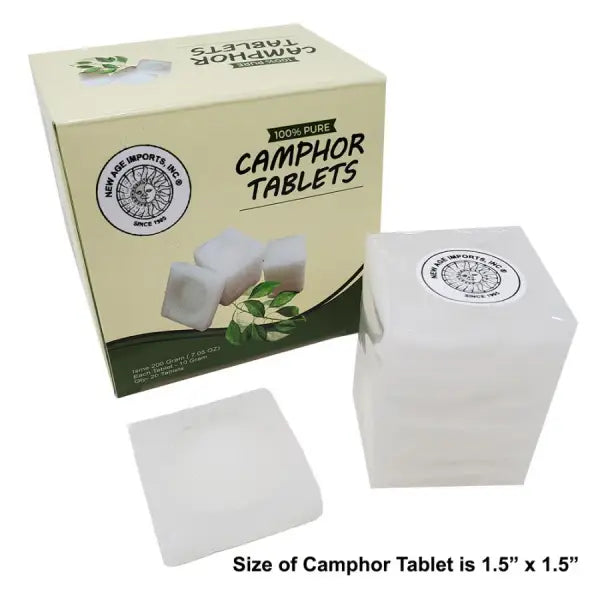 Camphor Cubes 5 pack of 10 gram tablets Incense Camphor