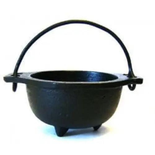 Cast Iron Cauldron 2.5’ diameter Incense Holders Cast