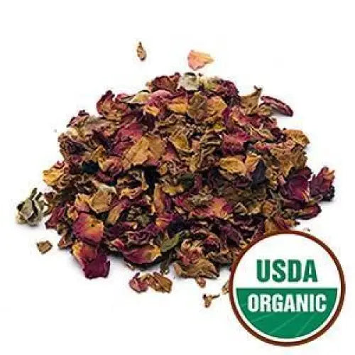 Rose Buds & Petals - (Rosa centifolia) - 1 oz. - Organic