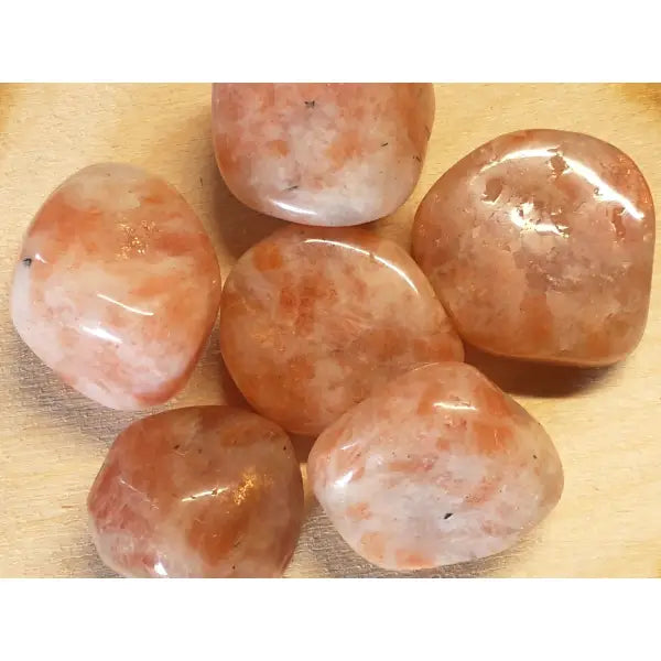 Tumbled Sunstone Rocks & Fossils Spirit Rising