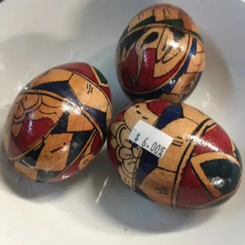 Wooden Painted Egg Shaker Musical Shakers Spirit Rising